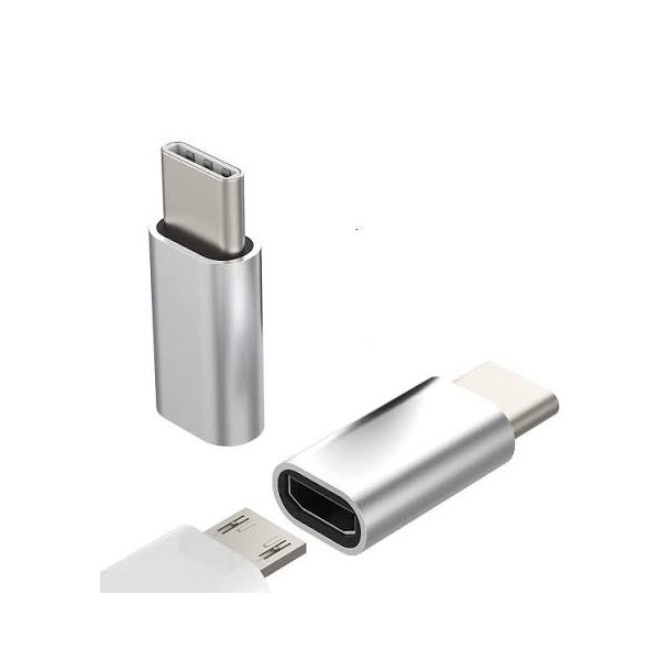 MicroUSB naaras- USB-C uros -adapteri