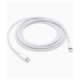 Lightning–USB-C-lataus- ja synkronointikaapeli, 2 m, valkoinen