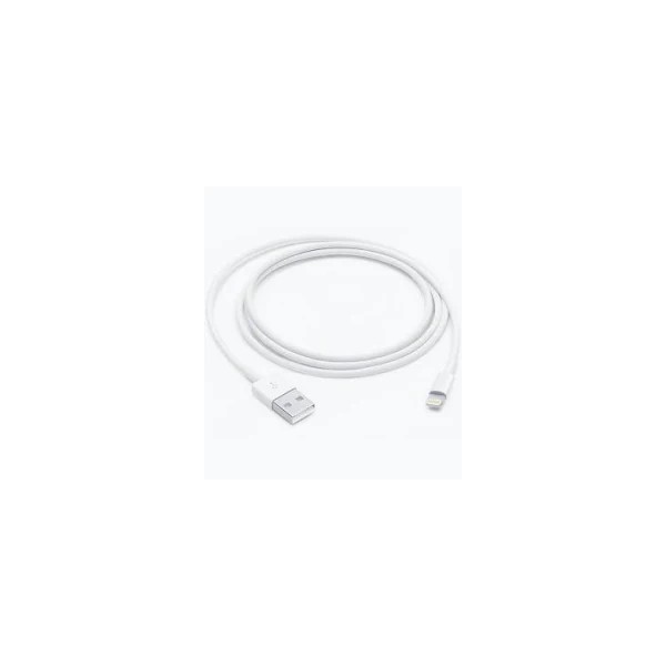 Lightning–USB-lataus- ja synkronointikaapeli, 1 m, valkoinen