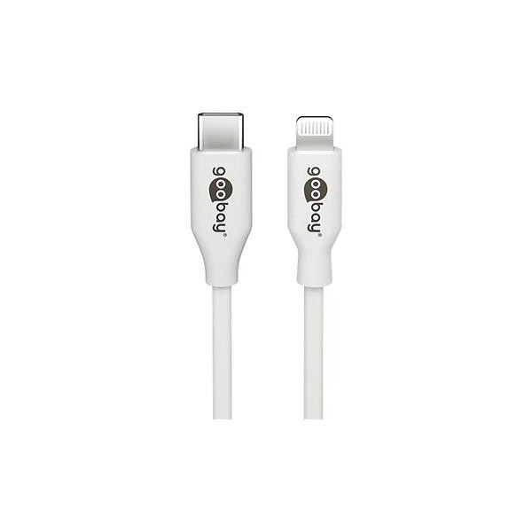 Lightning USB-C Charging and Sync Cable, 1 m, white