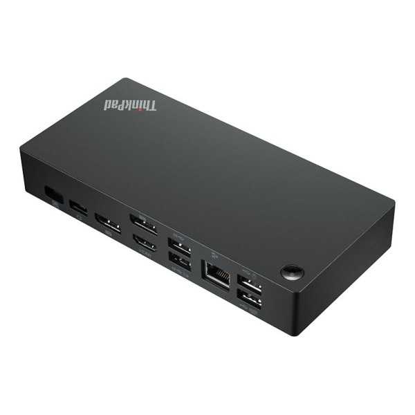 Lenovo ThinkPad Universal USB-C Dock, 90 W virtalähde