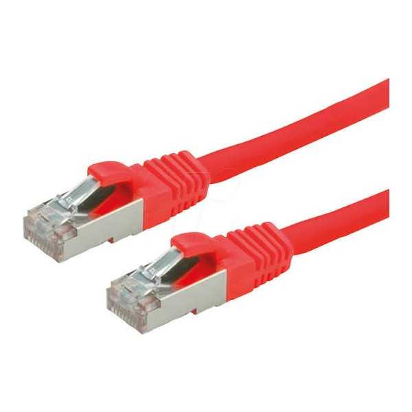 CAT 6 Patch Cable S/FTP (PiMF), red