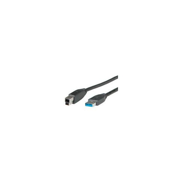 Roline USB 3.0 A-B kaapeli 1.8 m