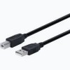 Liitäntäkaapeli USB 2.0 A-B pituus 2 metriä