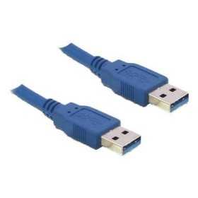 USB 3.0 kaapeli, A uros - A uros, 1 m, sininen