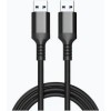 MicroConnect USB 2.0 A–A -kaapeli, 1,8 m, musta