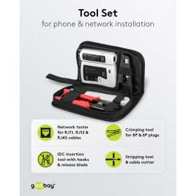 Tool Set for Telephone and Network Installation
