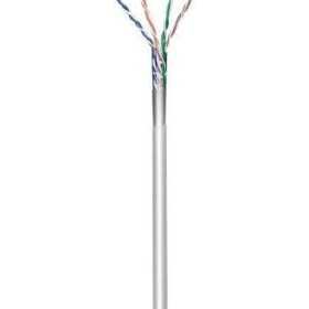 CAT 5e F/UTP -verkkokaapeli, 100 m, harmaa