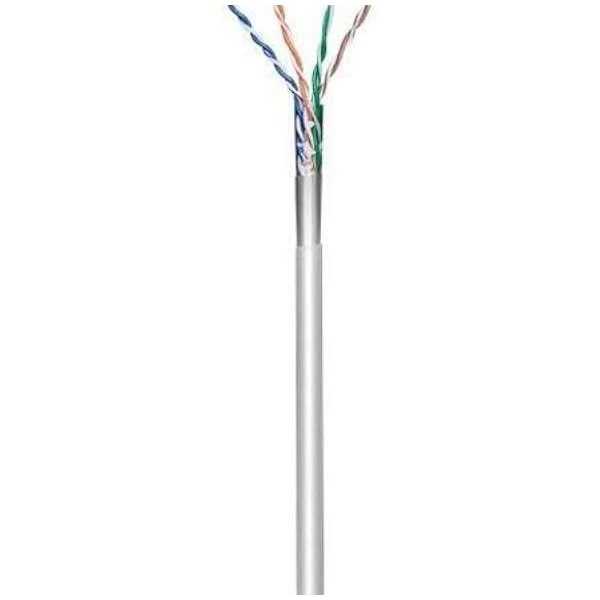 CAT 5e F/UTP -verkkokaapeli, 100 m, harmaa