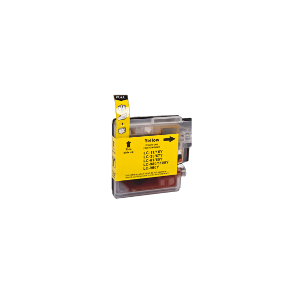ORINK Brother LC1100HYY Yellow mustekasetti