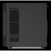 SAMA S40 Black ATX-miditornikotelo, 4 × ARGB