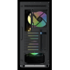 SAMA S40 Black ATX-miditornikotelo, 4 × ARGB