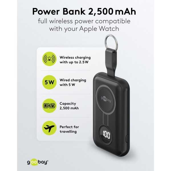 Langaton varavirtalähde Apple Watchille 2 500 mAh