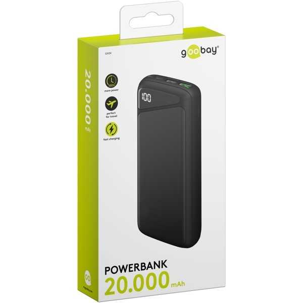 Fast Charge Power Bank 20,000 mAh with Power Delivery