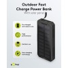 Ulkokäyttöön tarkoitettu aurinkokennovirtapankki 20 000 mAh virransyötöllä