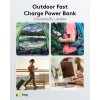 Ulkokäyttöön tarkoitettu aurinkokennovirtapankki 20 000 mAh virransyötöllä