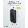Ulkokäyttöön tarkoitettu aurinkokennovirtapankki 20 000 mAh virransyötöllä