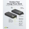 Ulkokäyttöön tarkoitettu aurinkokennovirtapankki 20 000 mAh virransyötöllä