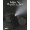 Ulkokäyttöön tarkoitettu aurinkokennovirtapankki 20 000 mAh virransyötöllä