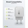 25 W USB-C PD GaN -pikalaturi, valkoinen