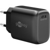 25 W USB-C PD GaN -pikalaturi, musta