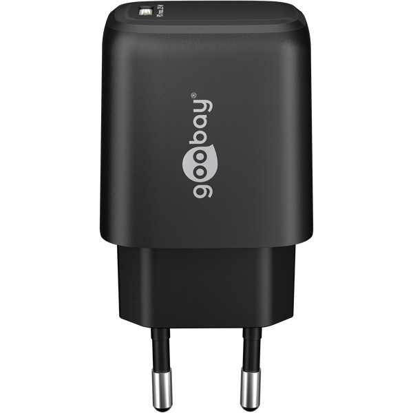 25 W USB-C PD GaN -pikalaturi, musta