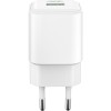 20 W USB-C PD GaN -kaksoispikalaturi, valkoinen