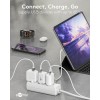 65 W USB-C PD GaN -pikalaturi Nano, valkoinen