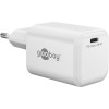 65 W USB-C PD GaN -pikalaturi Nano, valkoinen