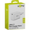 65 W USB-C PD GaN -pikalaturi Nano, valkoinen