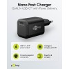 65 W USB-C PD GaN -pikalaturi Nano, musta