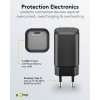 65 W USB-C PD GaN -pikalaturi Nano, musta