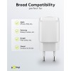 30 W USB-C PD GaN -pikalaturi Nano, valkoinen