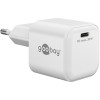 30 W USB-C PD GaN -pikalaturi Nano, valkoinen