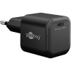 30 W USB-C PD GaN -pikalaturi Nano, musta