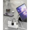 20 W USB-C PD GaN -pikalaturi Nano, musta