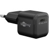 20 W USB-C PD GaN -pikalaturi Nano, musta