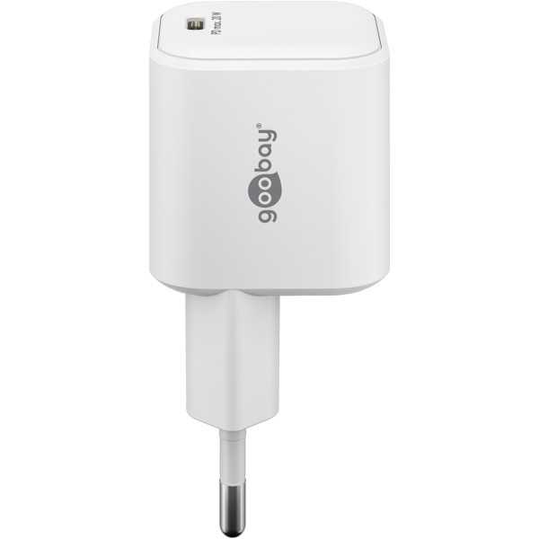 20 W USB-C PD GaN -pikalaturi Nano, valkoinen
