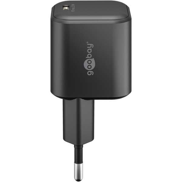 20 W USB-C PD GaN -pikalaturi Nano, musta