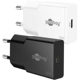 30 W USB-C PD GaN -pikalaturi, ohut, valkoinen