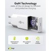 30 W USB-C PD GaN -pikalaturi, ohut, valkoinen