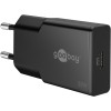 30 W USB-C PD GaN -pikalaturi, ohut, musta