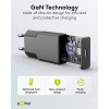 30 W USB-C PD GaN -pikalaturi, ohut, musta