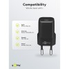 30 W USB-C PD GaN -pikalaturi Nano, musta