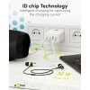 30 W USB-A -moniporttilaturi, valkoinen