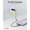 5 W USB-A-laturi musta