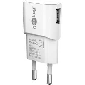 5 W USB-A-laturi, valkoinen