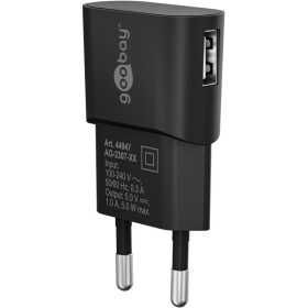 5 W USB-A-laturi musta