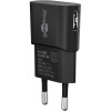 5 W USB-A-laturi musta