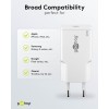 20 W USB-C PD GaN -pikalaturi, ohut, valkoinen